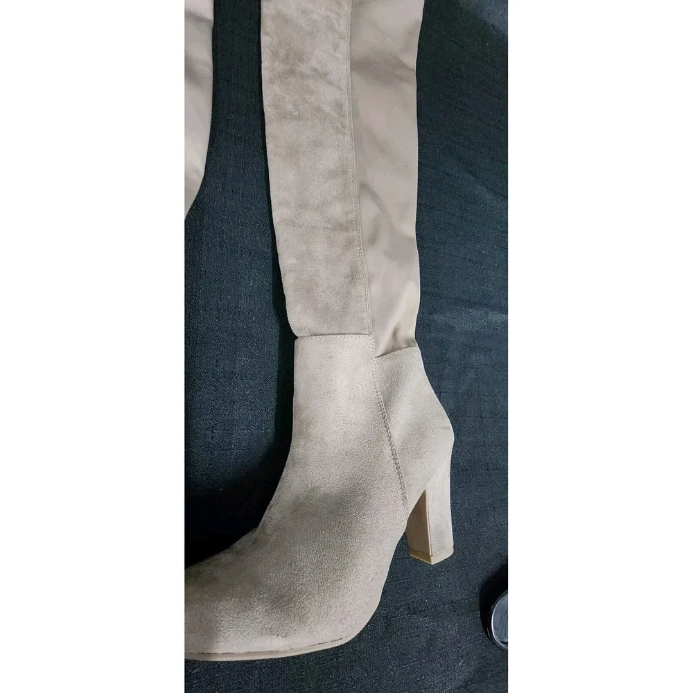 Chinese Laundry Women's‎ Canyons Camel Tan Over The Knee Boots, Size 6 EUC